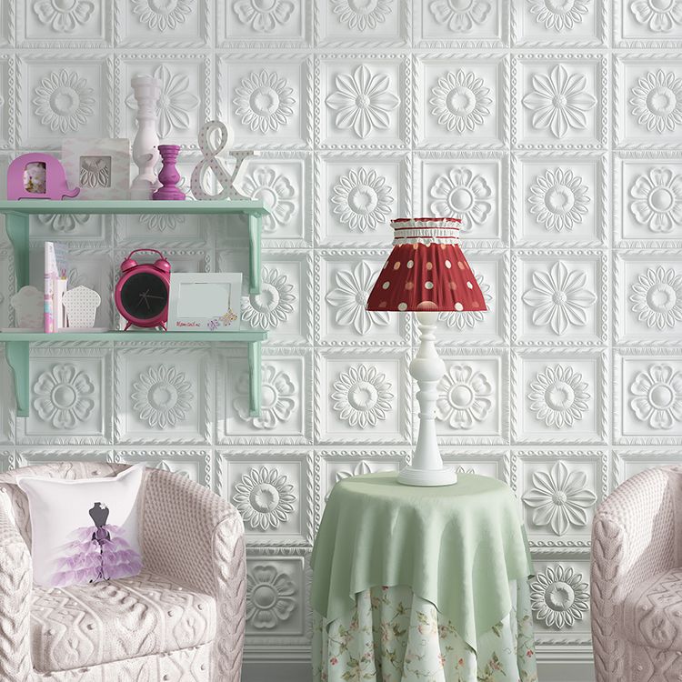 Pannelli decorativi 3D autoadesivi per parete – Set da 10 pezzi