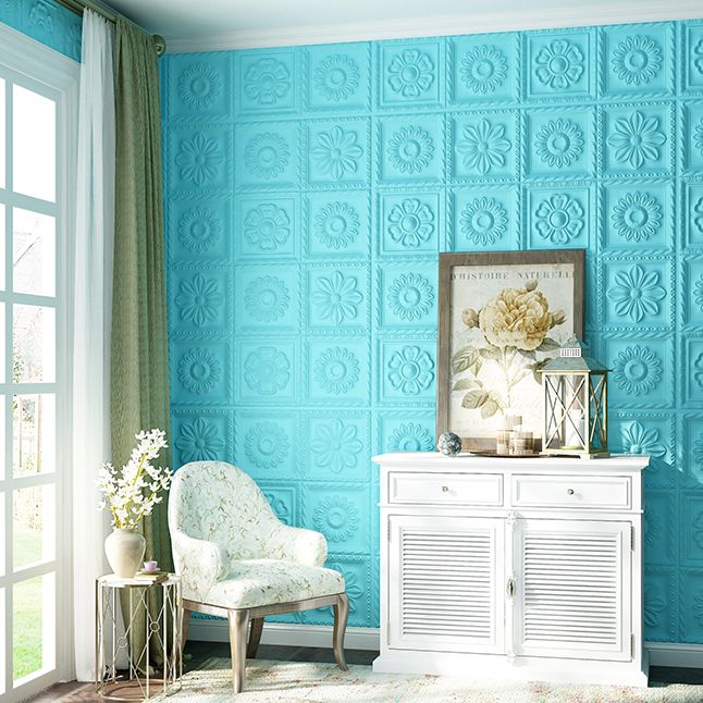 Pannelli decorativi 3D autoadesivi per parete – Set da 10 pezzi