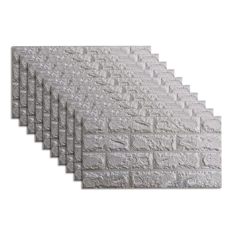Pannelli decorativi 3D effetto industriale per parete – Set da 10 pezzi