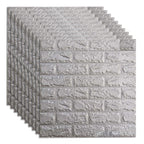 Pannelli decorativi 3D effetto industriale per parete – Set da 10 pezzi