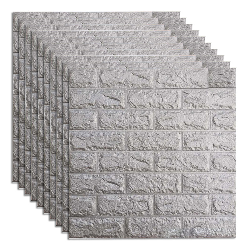 Pannelli decorativi 3D effetto industriale per parete – Set da 10 pezzi