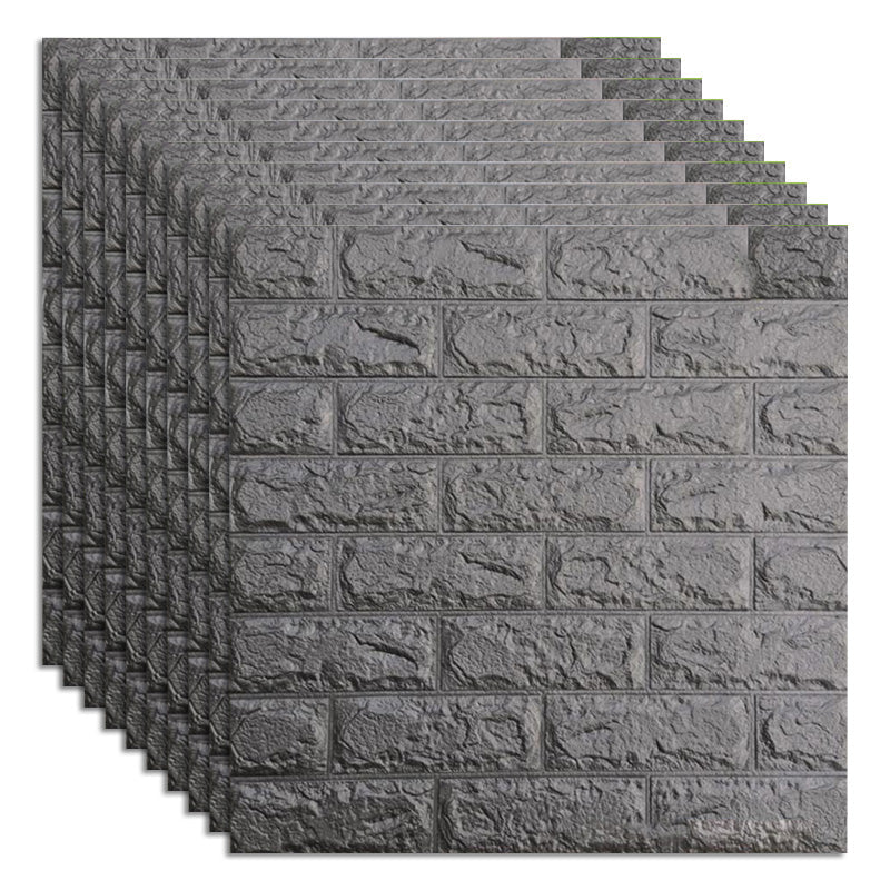 Pannelli decorativi 3D effetto industriale per parete – Set da 10 pezzi