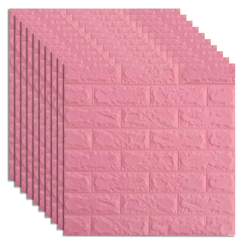 Pannelli decorativi 3D effetto industriale per parete – Set da 10 pezzi