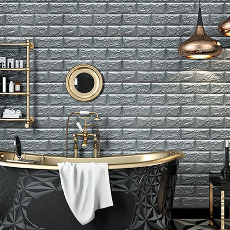 Pannelli decorativi 3D effetto industriale per parete – Set da 10 pezzi