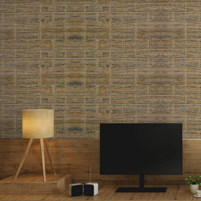 Pannelli decorativi 3D effetto mattone per camera e soggiorno – Set da 2
