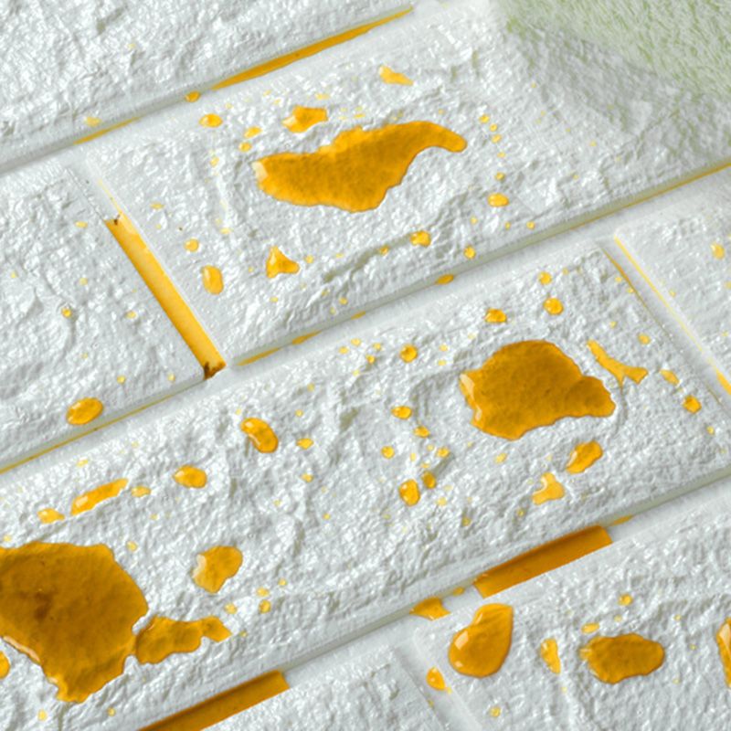 Pannelli decorativi 3D effetto mattone per camera e soggiorno – Set da 2