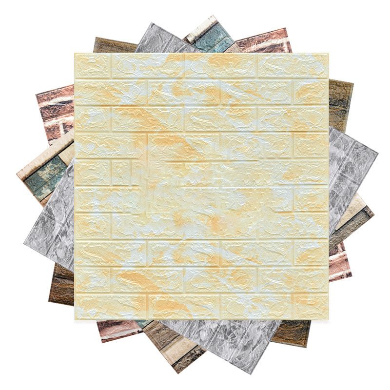 Pannelli decorativi 3D effetto mattone per camera e soggiorno – Set da 2