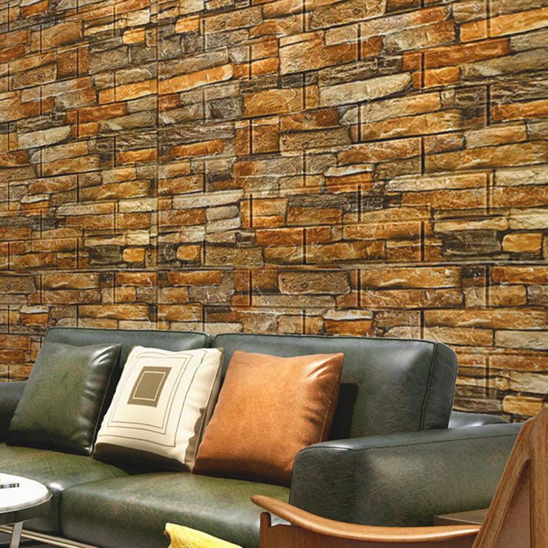 Pannelli decorativi 3D effetto mattone per camera e soggiorno – Set da 2