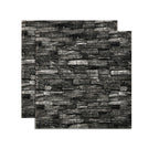 Pannelli decorativi 3D effetto mattone per camera e soggiorno – Set da 2