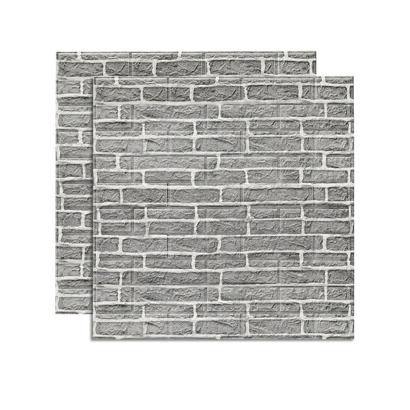 Pannelli decorativi 3D effetto mattone per camera e soggiorno – Set da 2