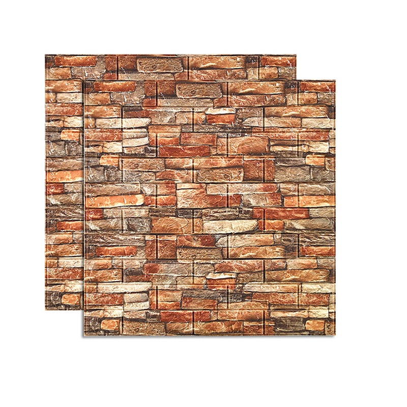 Pannelli decorativi 3D effetto mattone per camera e soggiorno – Set da 2