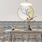 Pannelli decorativi 3D effetto mattone industriale per parete – Set da 5 pezzi