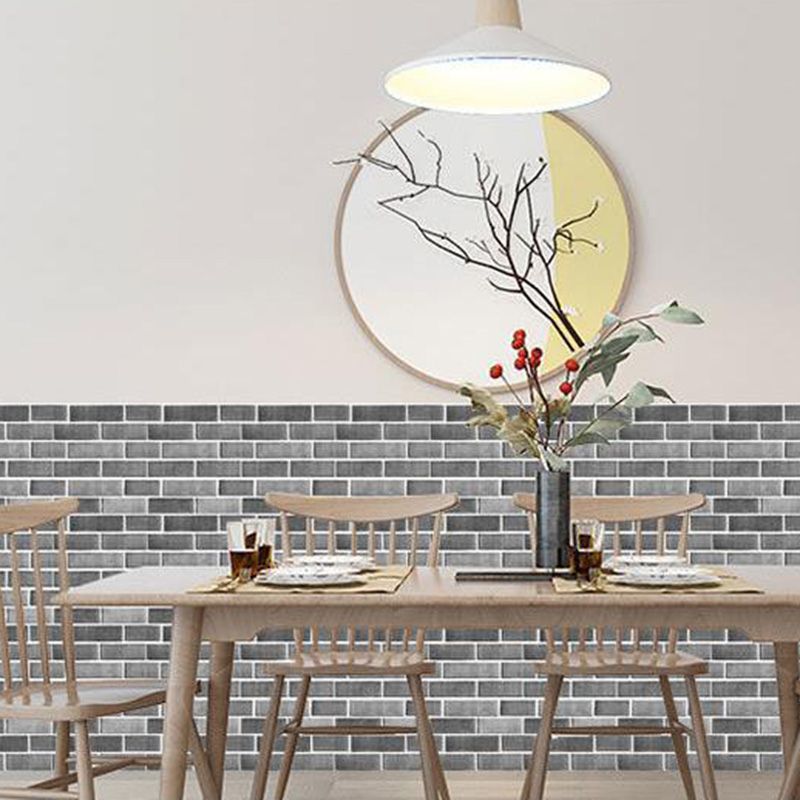 Pannelli decorativi 3D effetto mattone industriale per parete – Set da 5 pezzi