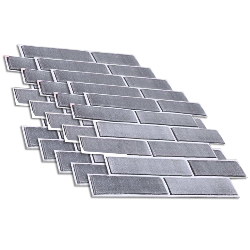 Pannelli decorativi 3D effetto mattone industriale per parete – Set da 5 pezzi