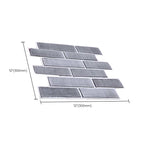 Pannelli decorativi 3D effetto mattone industriale per parete – Set da 5 pezzi
