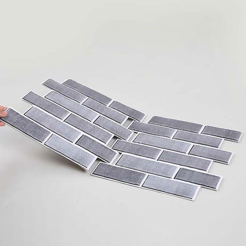 Pannelli decorativi 3D effetto mattone industriale per parete – Set da 5 pezzi