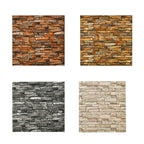 Pannelli decorativi 3D effetto mattone per soggiorno – Set da 2