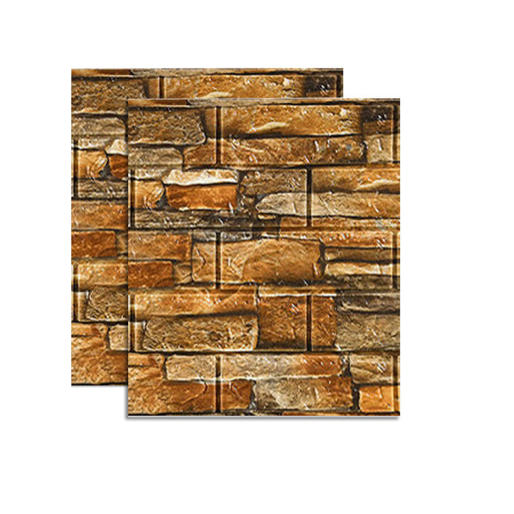 Pannelli decorativi 3D effetto mattone per soggiorno – Set da 2