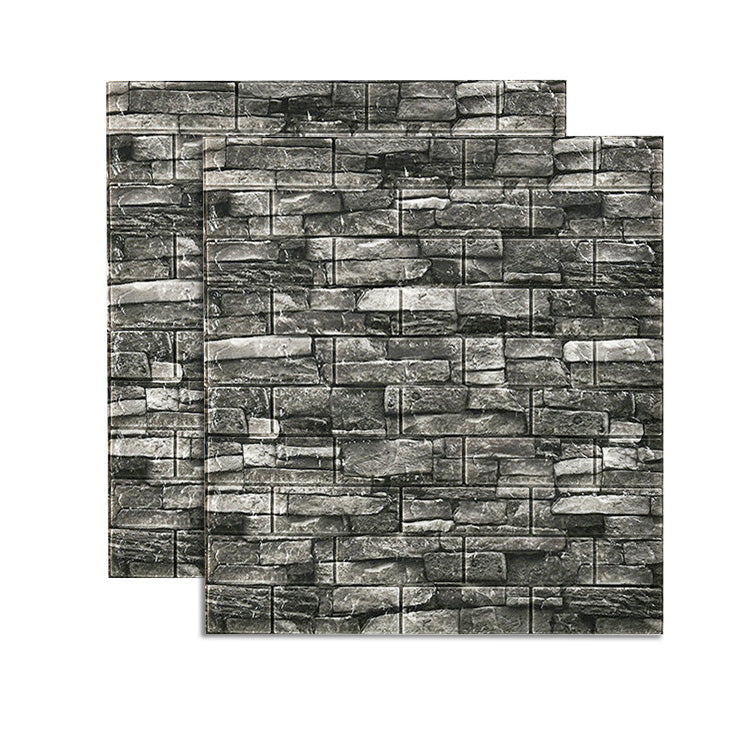 Pannelli decorativi 3D effetto mattone per soggiorno – Set da 2