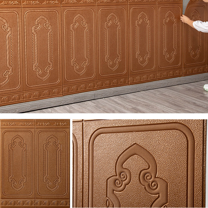 Pannelli decorativi 3D per parete in plastica impermeabile