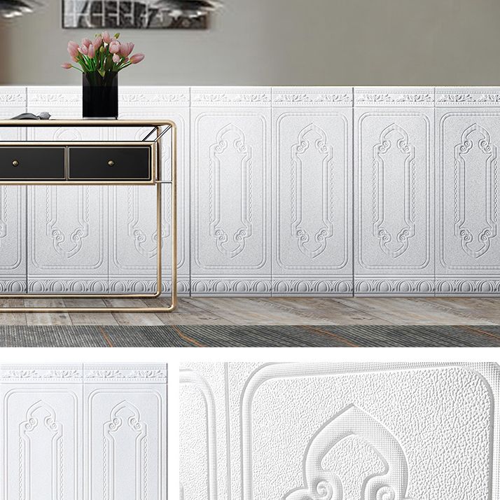 Pannelli decorativi 3D per parete in plastica impermeabile