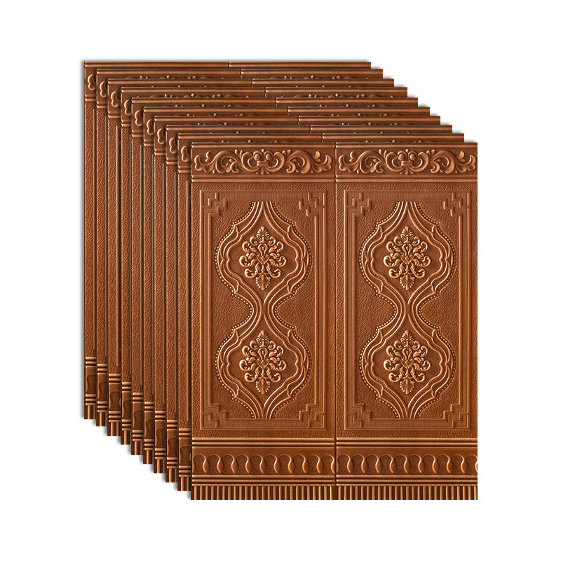 Pannelli decorativi 3D per parete in plastica impermeabile