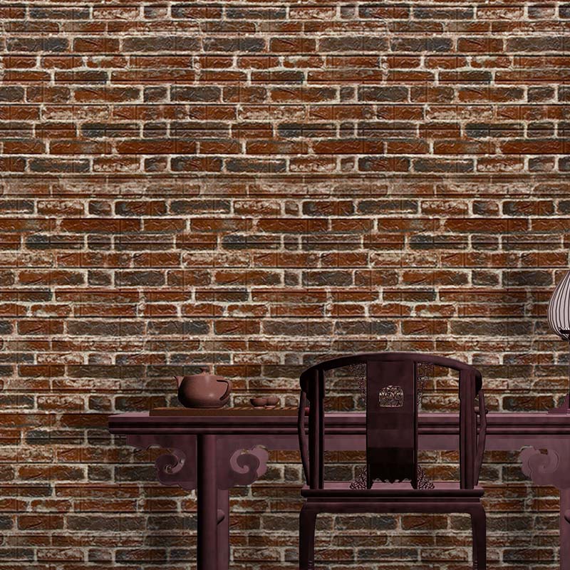 Pannelli murali 3D effetto industriale in vinile – Set da 10 pezzi