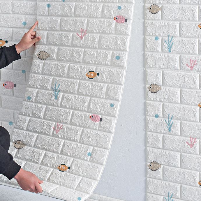 Pannello decorativo 3D autoadesivo per bagno e interni
