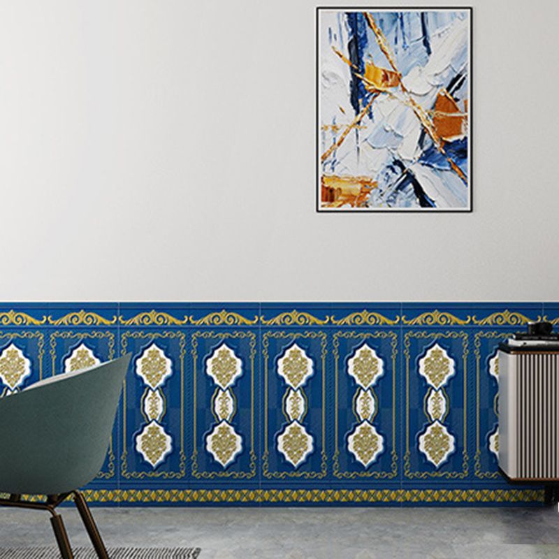 Pannello decorativo 3D effetto rilievo stile Glam impermeabile per soggiorno