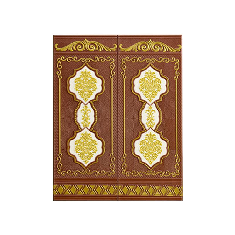 Pannello decorativo 3D effetto rilievo stile Glam impermeabile per soggiorno