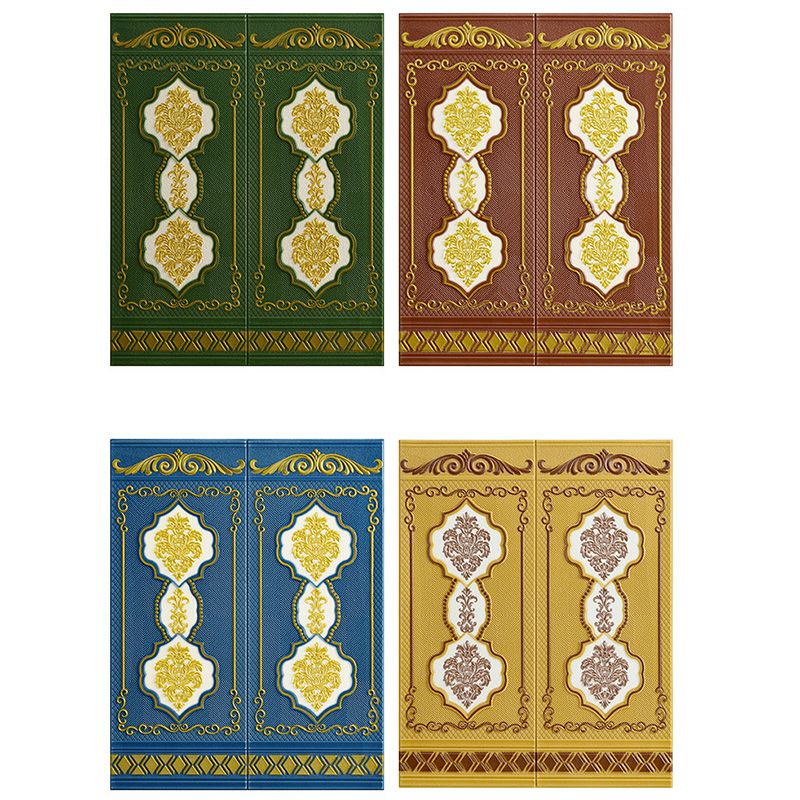 Pannello decorativo 3D effetto rilievo stile Glam impermeabile per soggiorno