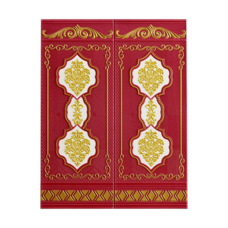 Pannello decorativo 3D effetto rilievo stile Glam impermeabile per soggiorno