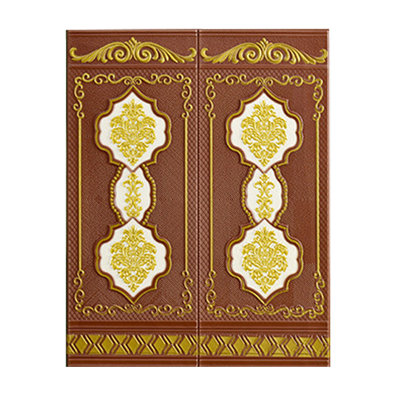 Pannello decorativo 3D effetto rilievo stile Glam impermeabile per soggiorno