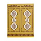 Pannello decorativo 3D effetto rilievo stile Glam impermeabile per soggiorno