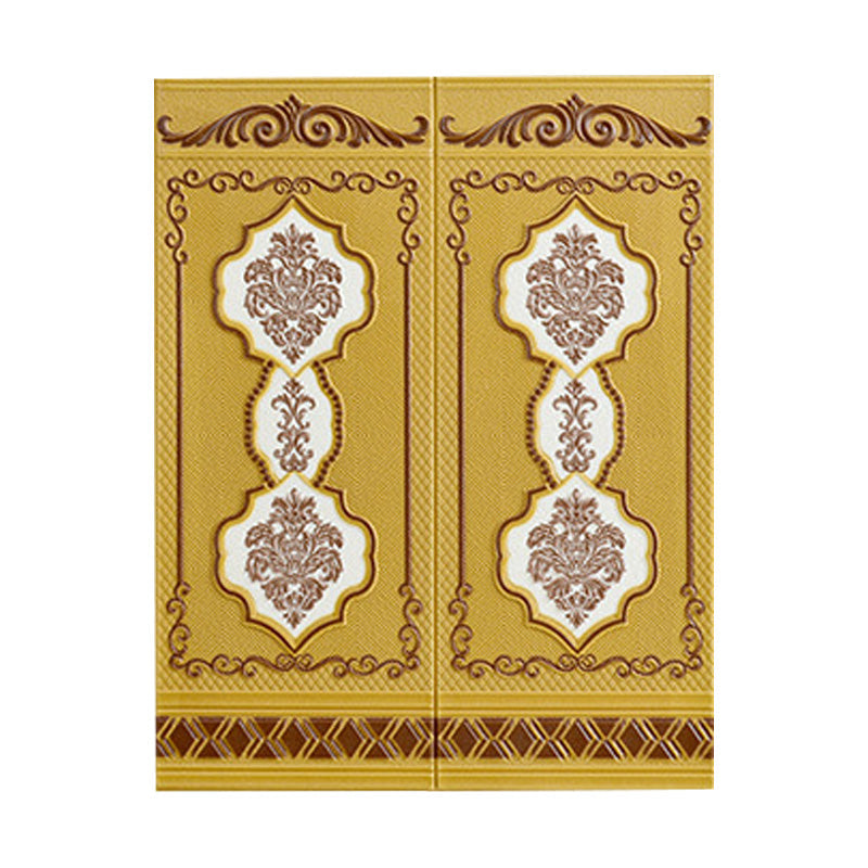 Pannello decorativo 3D effetto rilievo stile Glam impermeabile per soggiorno