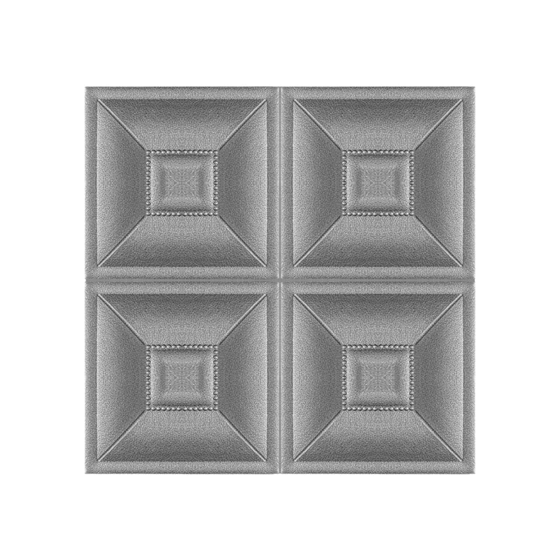 Pannello decorativo 3D imbottito per parete bagno e soggiorno