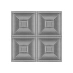 Pannello decorativo 3D imbottito per parete bagno e soggiorno
