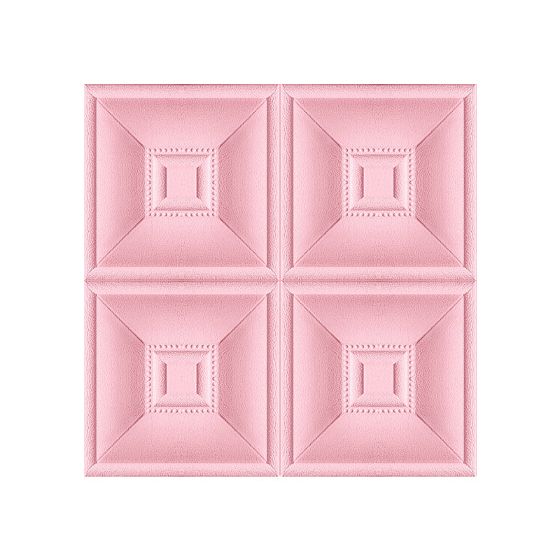 Pannello decorativo 3D imbottito per parete bagno e soggiorno