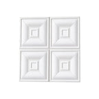 Pannello decorativo 3D imbottito per parete bagno e soggiorno