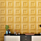 Pannello decorativo 3D imbottito per parete bagno e soggiorno