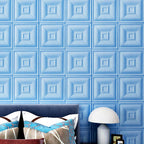 Pannello decorativo 3D imbottito per parete bagno e soggiorno