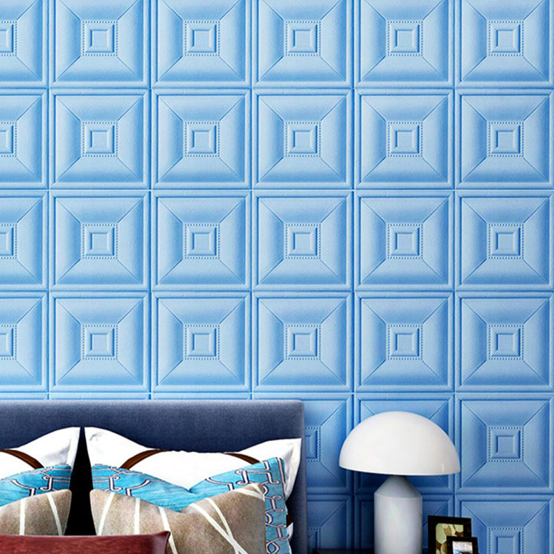Pannello decorativo 3D imbottito per parete bagno e soggiorno
