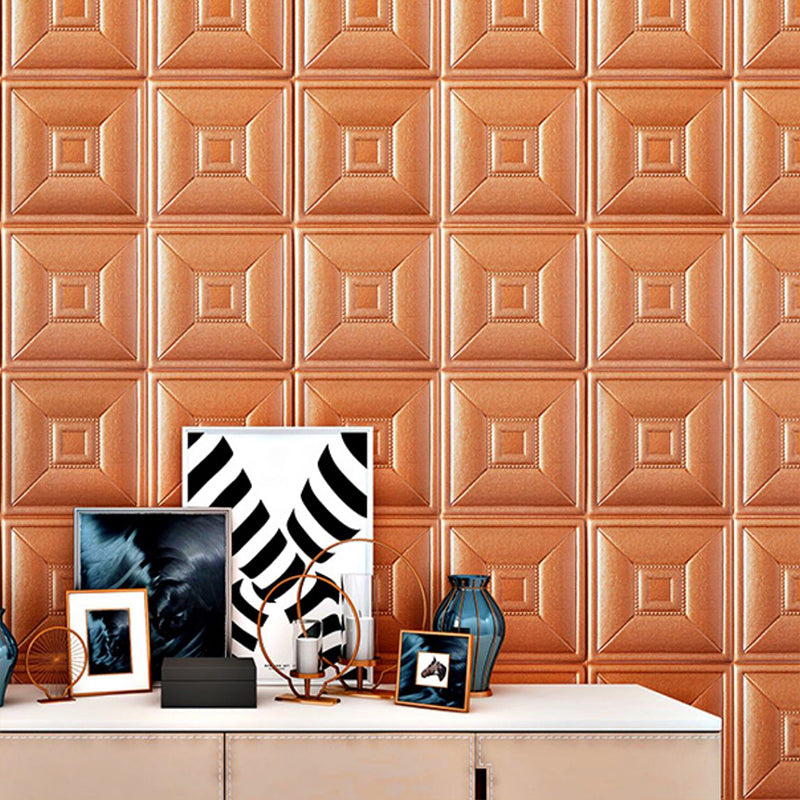 Pannello decorativo 3D imbottito per parete bagno e soggiorno