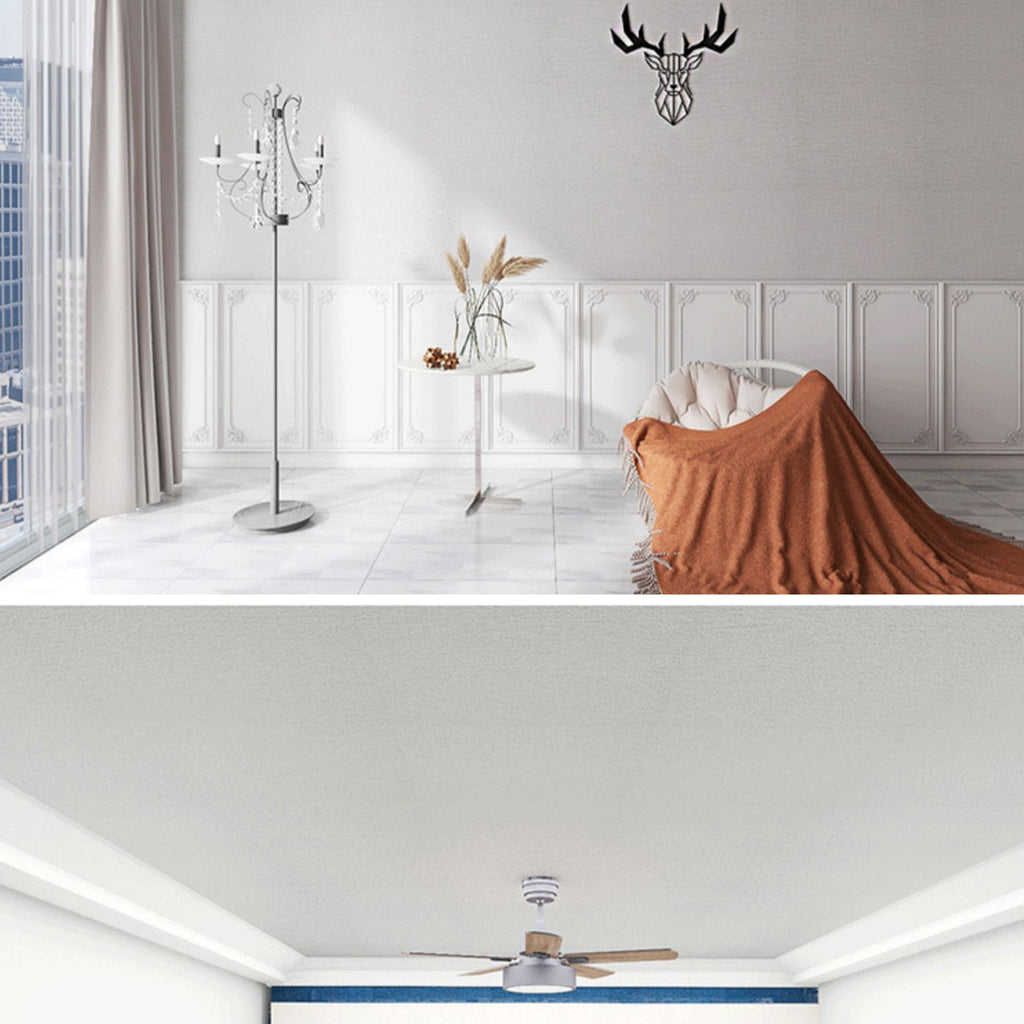 Pannello decorativo autoadesivo effetto boiserie perla per pareti