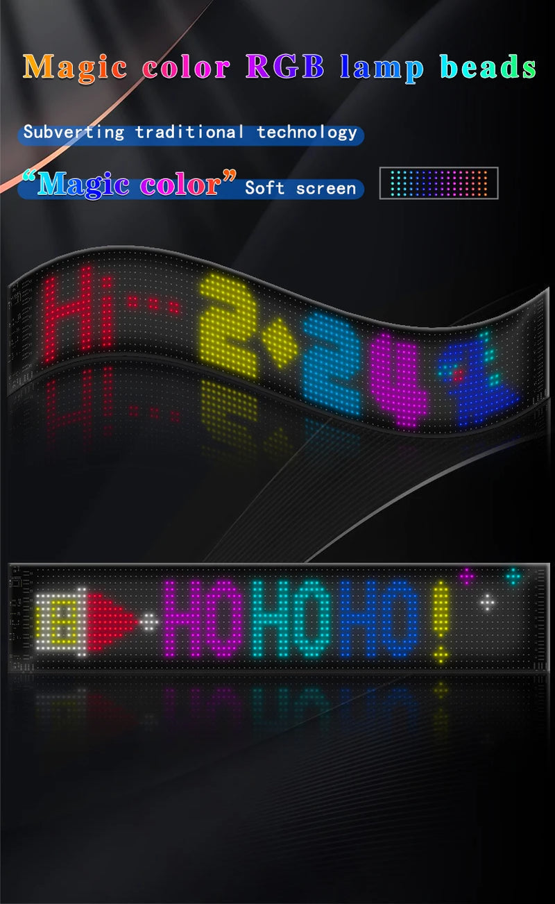 Pannello display LED pixel programmabile