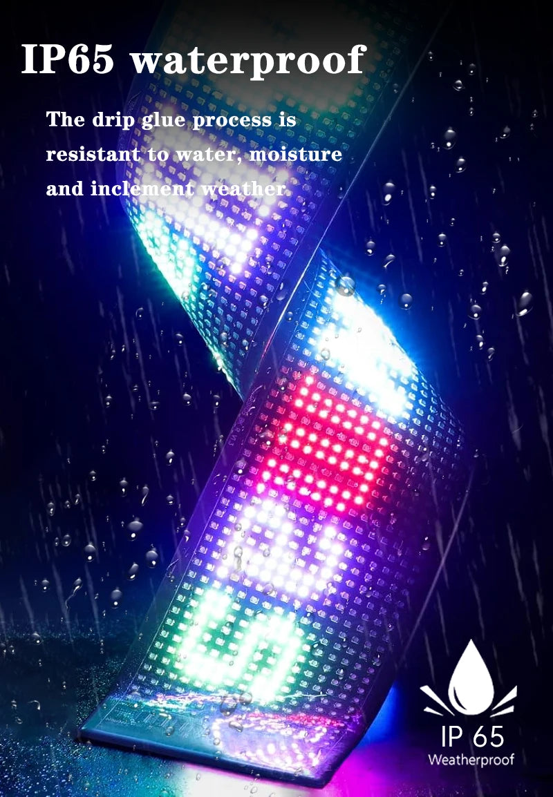 Pannello display LED pixel programmabile