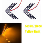 Pannello LED freccia direzionale per auto — 2 pezzi