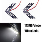 Pannello LED freccia direzionale per auto — 2 pezzi