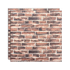 Pannello murale 3D autoadesivo effetto rilievo quadrato