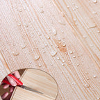 Pannello murale adesivo effetto legno con retro in schiuma